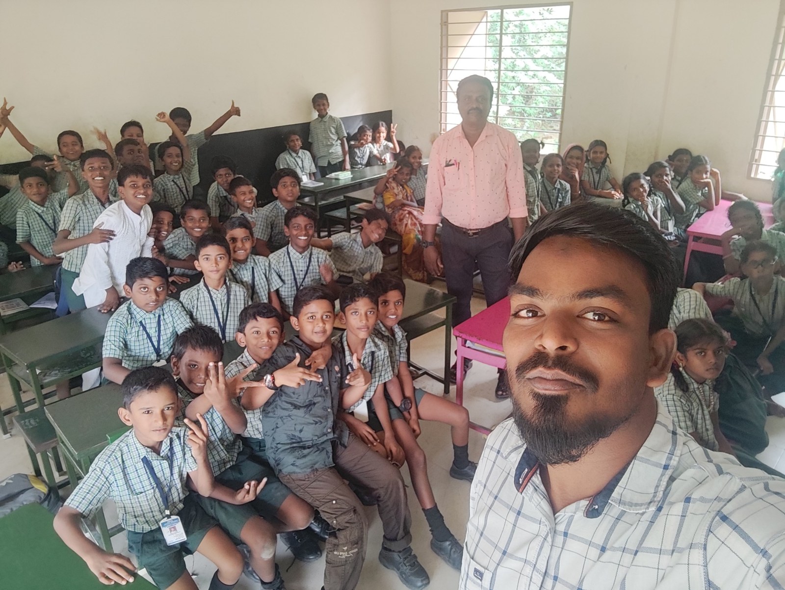 School Program – Group Selfie